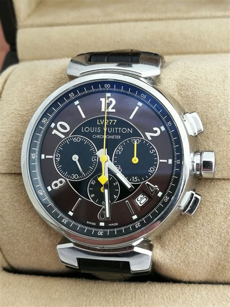 louis vuitton tambour chronograph el primero lv 277|louis vuitton tambour chronograph.